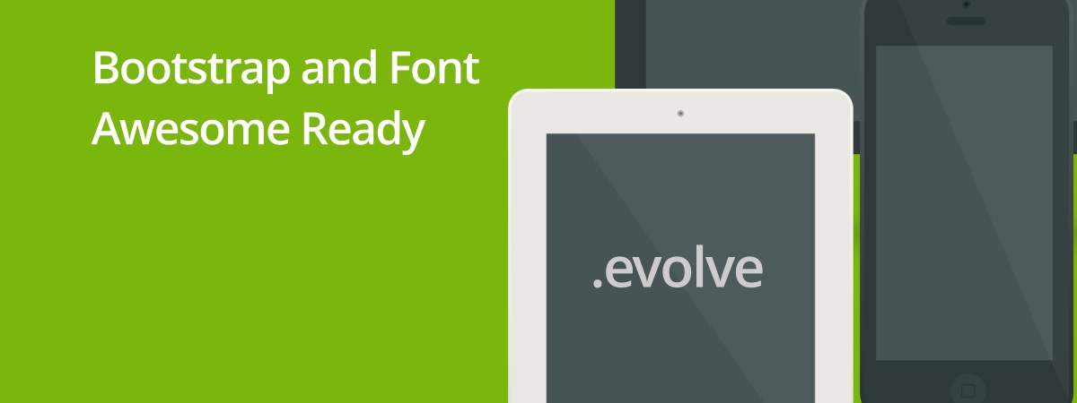 Bootstrap and Font Awesome Ready